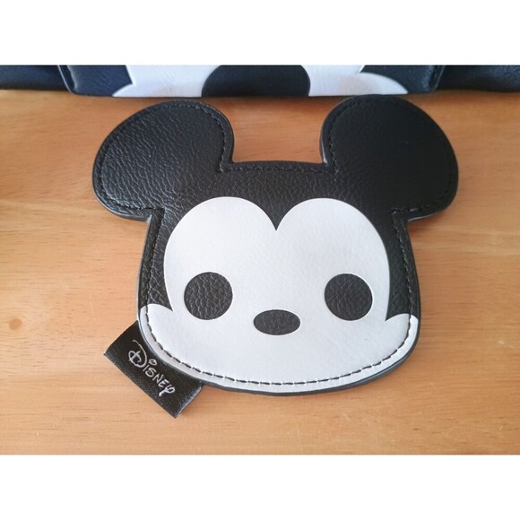 Disney Mickey Mouse Women's Wristlet Purse Wallet with Matching Coin Purse - Picture 3 of 11